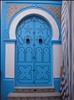 door in the souq in sousse